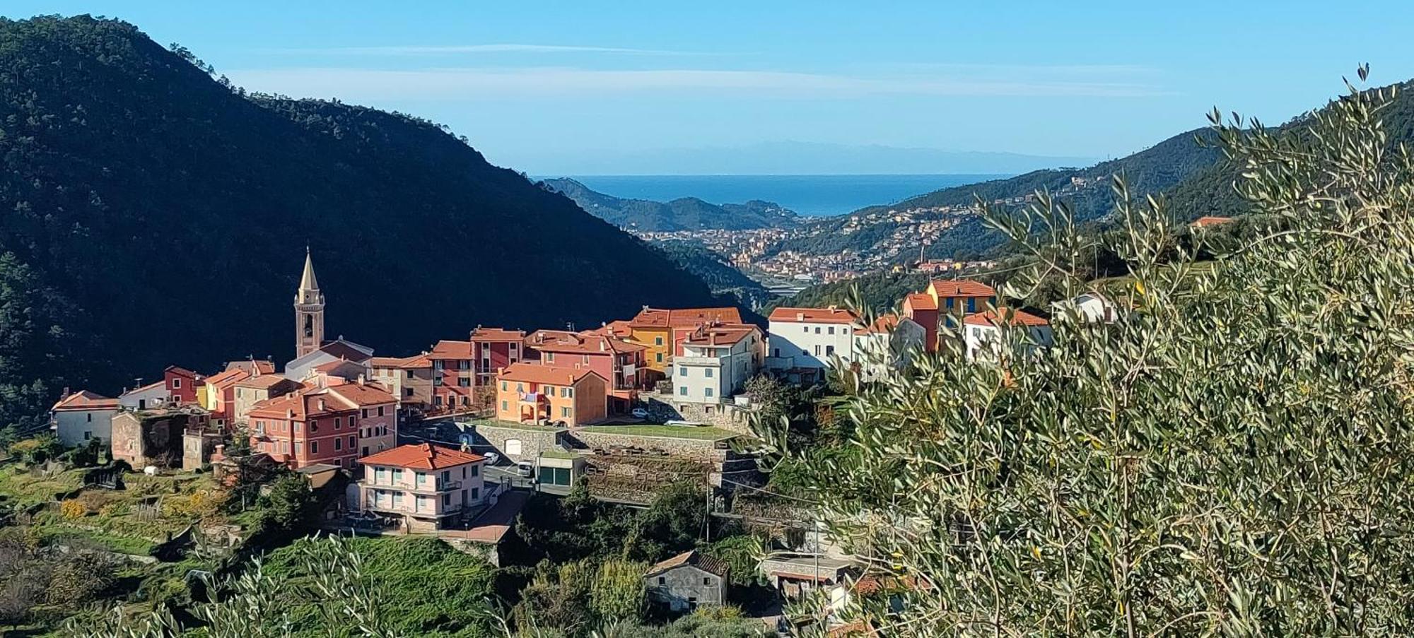 Camera Tra Le Cinque Terre, Camogli E Portofino. Vista Valle E Scorcio Mare All'Orizzonte Castiglione Chiavarese Экстерьер фото